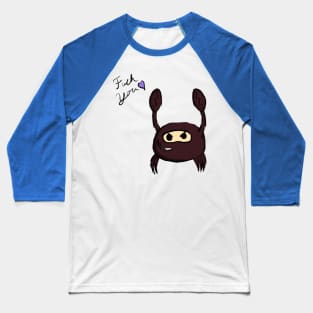 Red Spycrab Fuck You Baseball T-Shirt